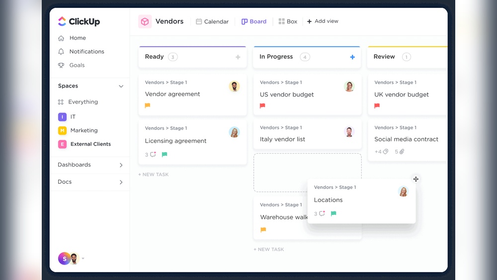 Clickup Dashboard Vs Spaces